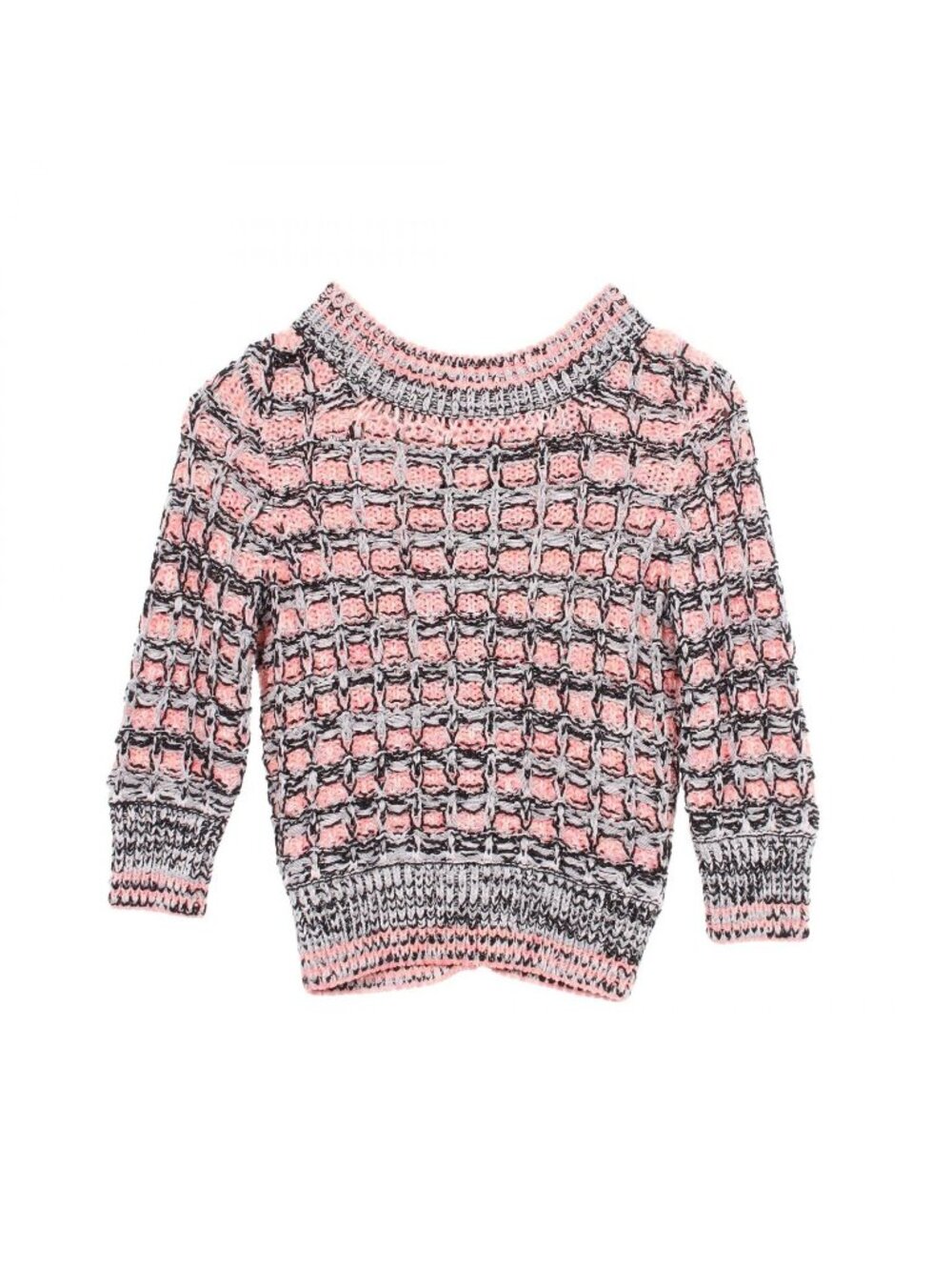 Chanel Cardigan Coco Buttons Cotton Silk